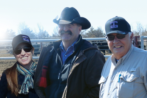 Paula Sommaruga, Mark Gardiner y Mario Sommaruga